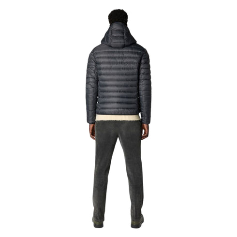 Piumino Uomo Ezra Eco reversibile Blu grigio SAVE THE DUCK- Francavilla Moda